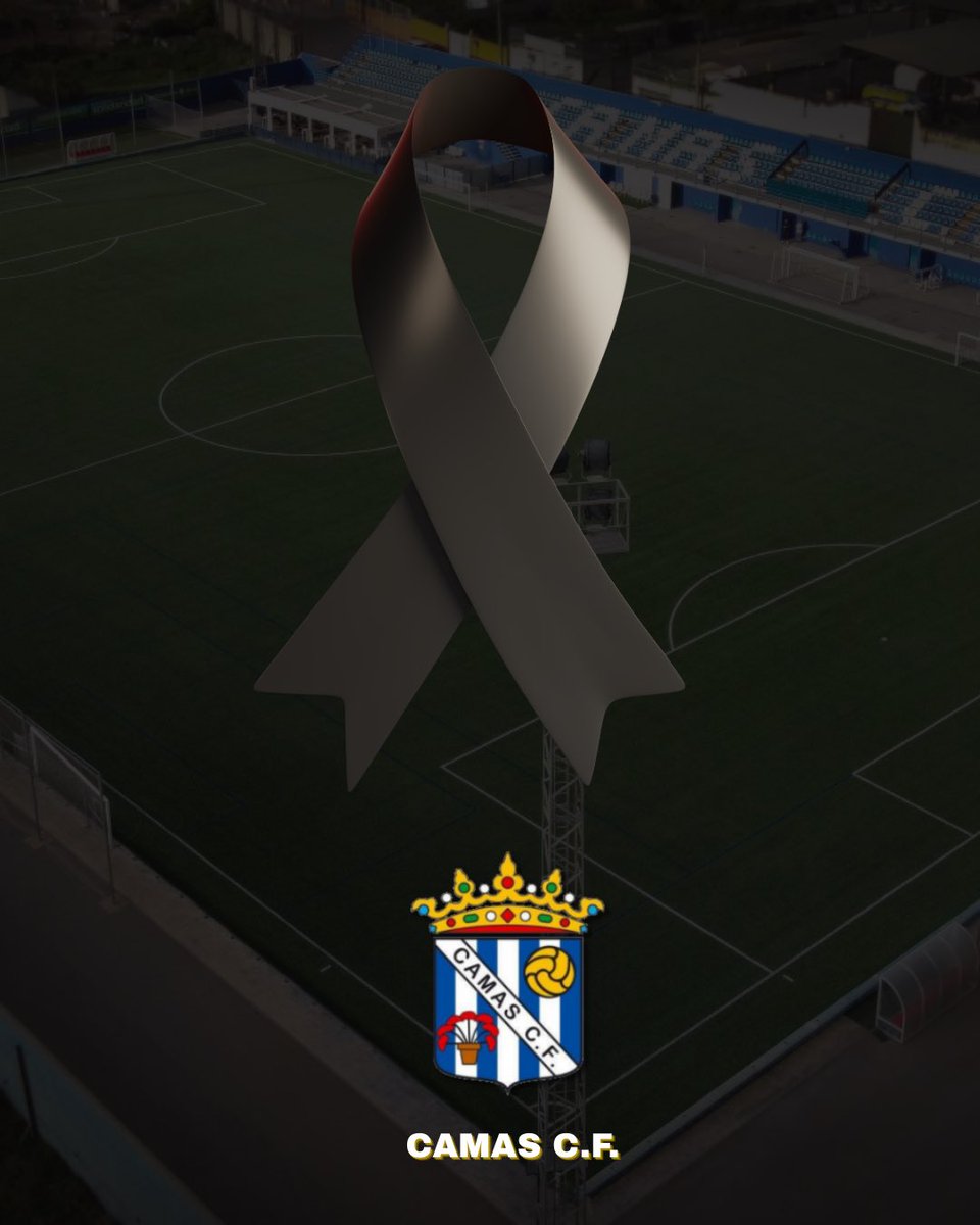 ⚫️ El Camas CF lamenta profundamente el trágico accidente ferroviario ocurrido en Adamuz ( Córdoba).

🖤Trasdalamos nuestro más sincero pésame a todas las familias de las víctimas, mucho ánimo y fuerza en estos duros momentos.