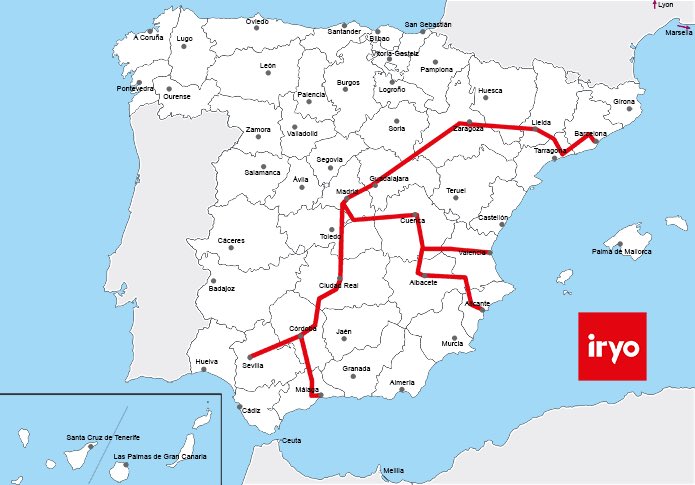 spaincrisis's tweet image. Realment l'accident d'ahir ens agafa lluny en tots els sentits.
L'Alta Velocitat peninsular està dissenyada per afavorir Madrid i operar totes les rutes passant per la capital mesetària.
No parlem de l'alta velocitat espanyola, sinó de la madrilenya.