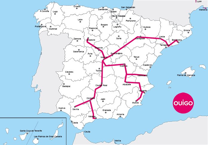 spaincrisis's tweet image. Realment l'accident d'ahir ens agafa lluny en tots els sentits.
L'Alta Velocitat peninsular està dissenyada per afavorir Madrid i operar totes les rutes passant per la capital mesetària.
No parlem de l'alta velocitat espanyola, sinó de la madrilenya.