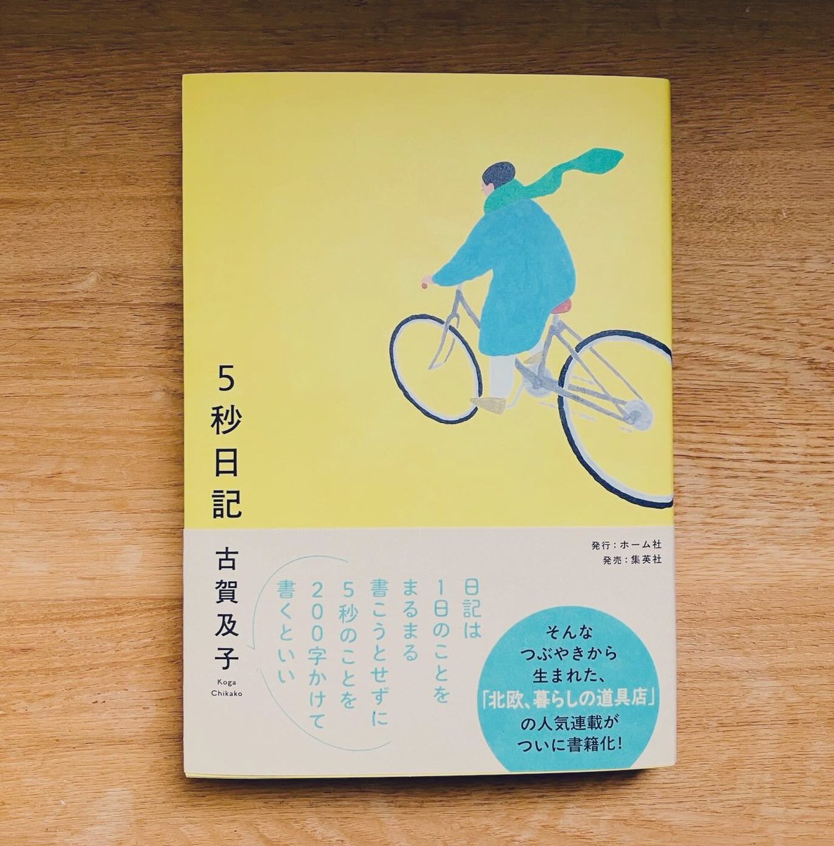 『5秒日記』見本がきました！！ひえー、すてき！！！