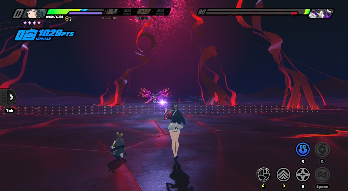 Sdafhaa_'s tweet photo. LAST STAGE OF HOLLOW ZERO AND I GOT GLITCHED OUTSIDE THE BOSS ARENA

SHE CAN HIT ME BUT I CANT HIT HER

SHES ON 3% HP

WTF ZZZ https://t.co/CIUWZiwPqM
