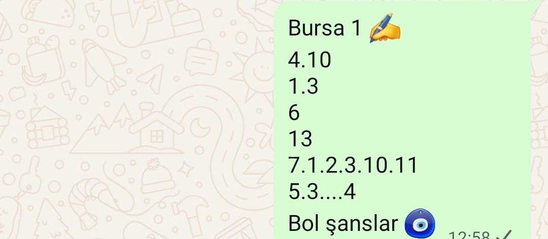 Hayırlı haftalar dostlar 🫶