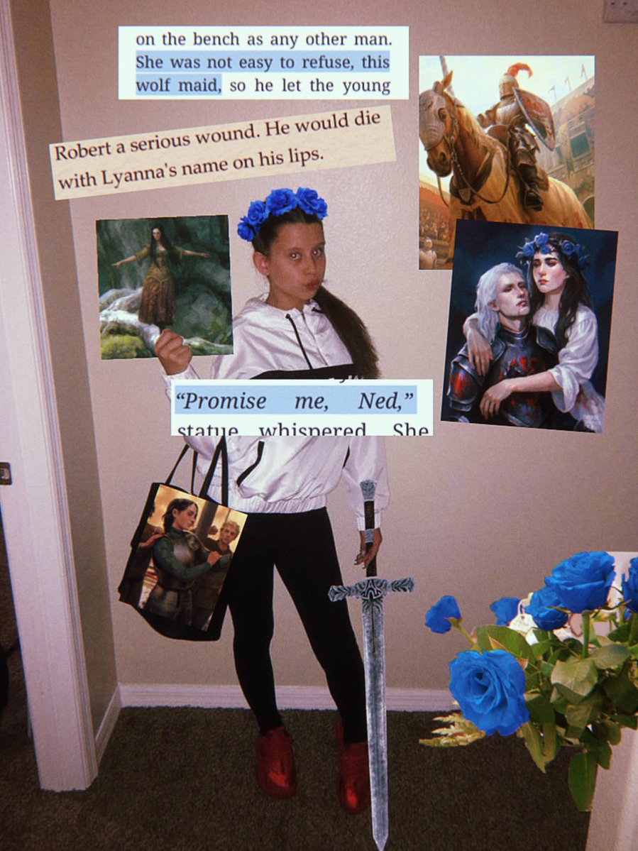 bookpurism's tweet image. happy lyanna week to those who celebrate!!