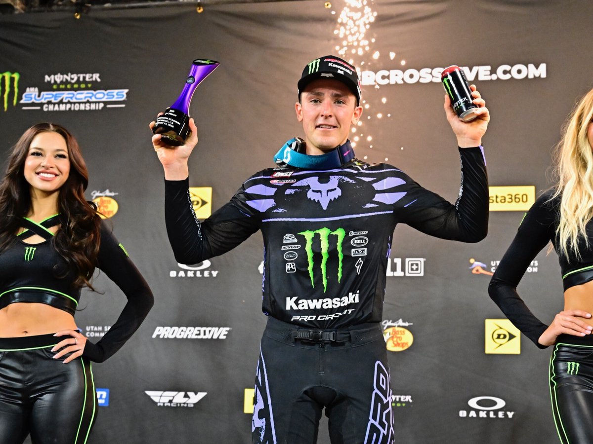 □AMAスーパークロス 第2戦サンディエゴ 450ccクラスではMonster