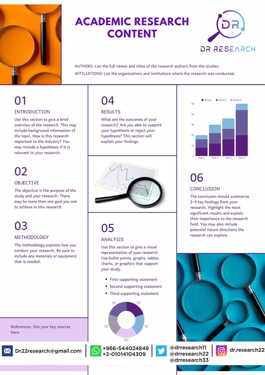DrResearch22's tweet photo. 🔍 محتوى بحثي أكاديمي باحترافية
✔️ Systematic Review
✔️ Review Article
✔️ Original Research
✔️ Case Report
✔️ Data Analysis
✔️ Research Proposal

من الفكرة لحد التسليم النهائي 📚✨
#بحث_علمي #أبحاث_طبية #DataAnalysis #OriginalResearch
#الهيئة_السعودية_للتخصصات_الصحية https://t.co/7oH1lUUHD8