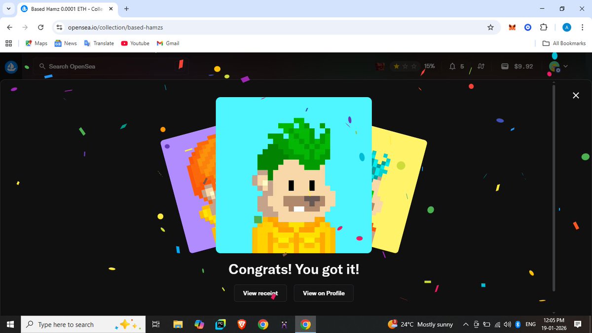 𝗦𝘄𝗲𝗲𝗽 𝗨𝗽𝗱𝗮𝘁𝗲 
Just swept some Hamz from the floor🧹 We believe in the vision — not here to give up! 🐹🔥