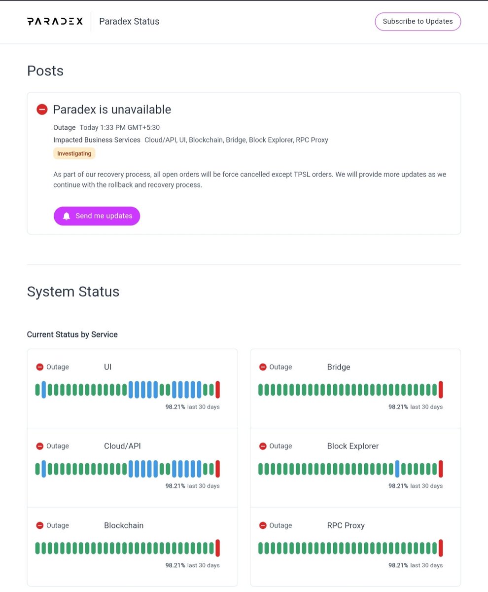 More than 3hr <a href="/paradex/">Paradex</a> is in maintenance mode.
I am now worried about my position.
Can <a href="/fiddybps1/">fiddy.dime - priv/acc 🦡</a> do something 💀