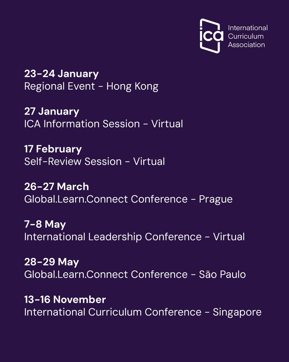 International Curriculum Association tweet media