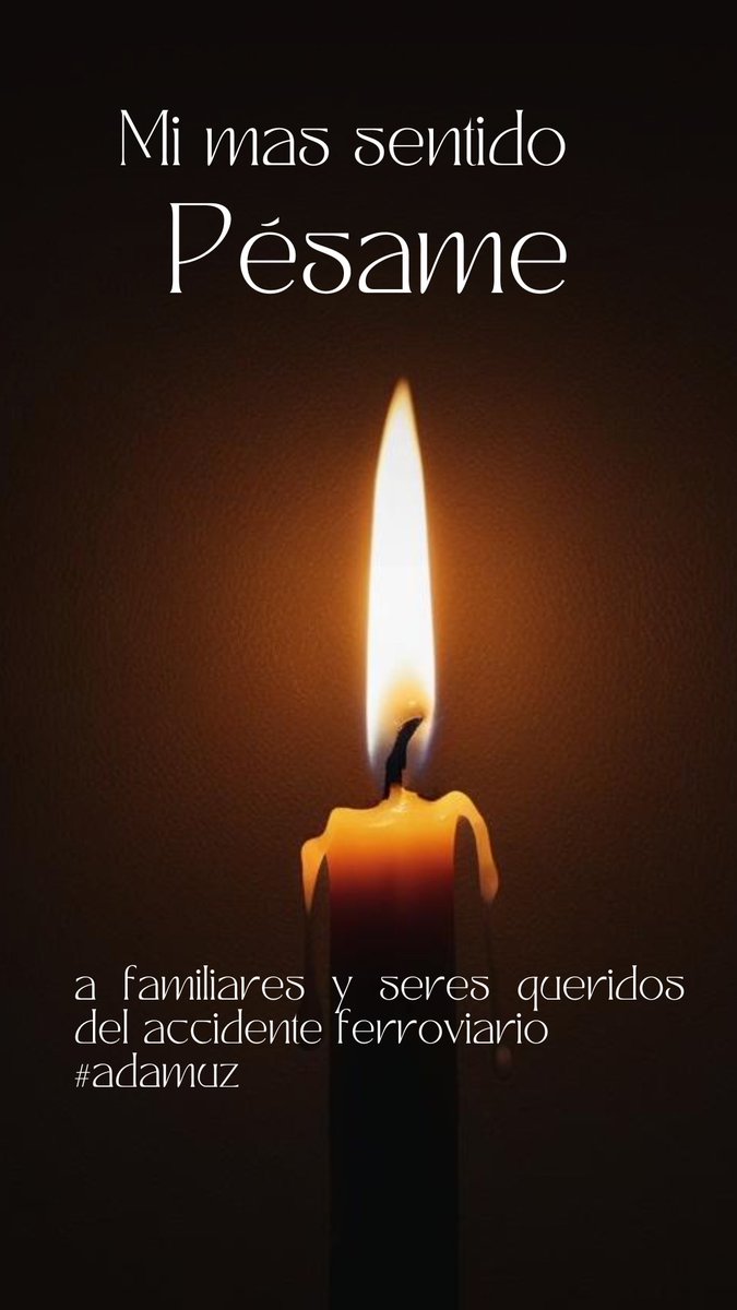 #Adamuz #AccidenteFerroviario