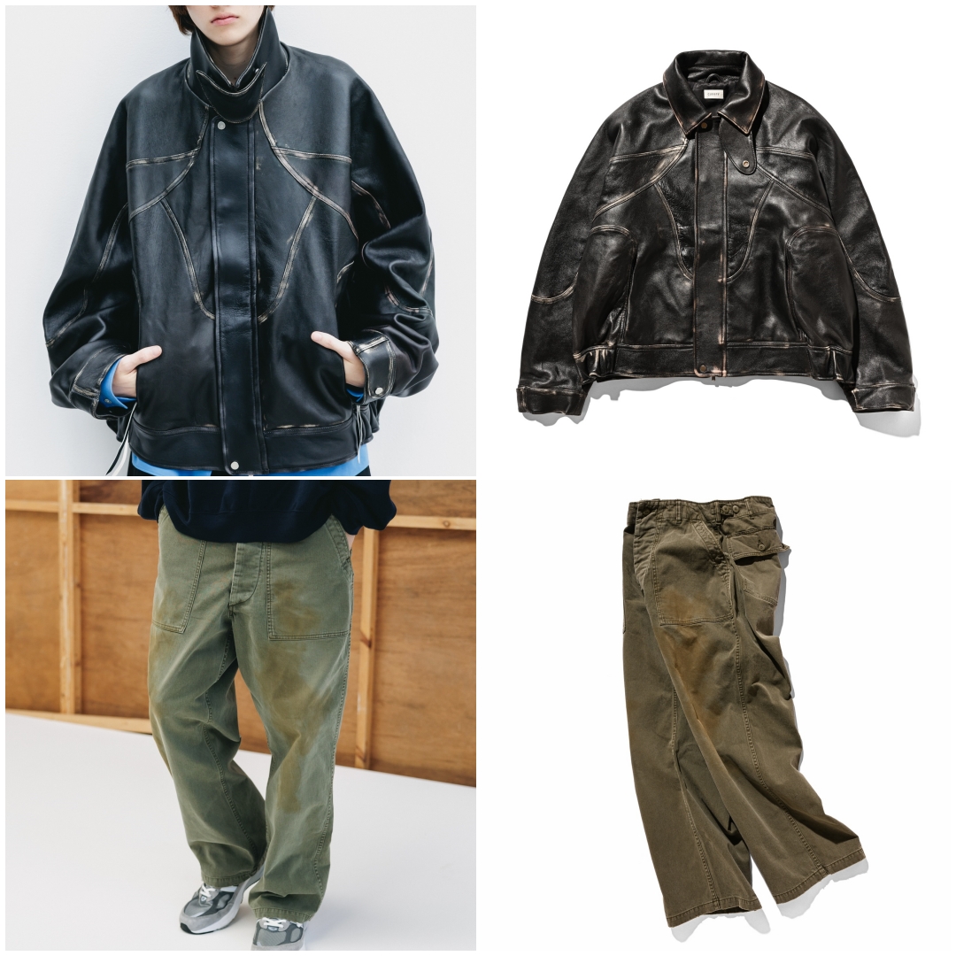 CLESSTE 2026 SS (クレスト ビンテージ レザー ジャケット パンツ)が1