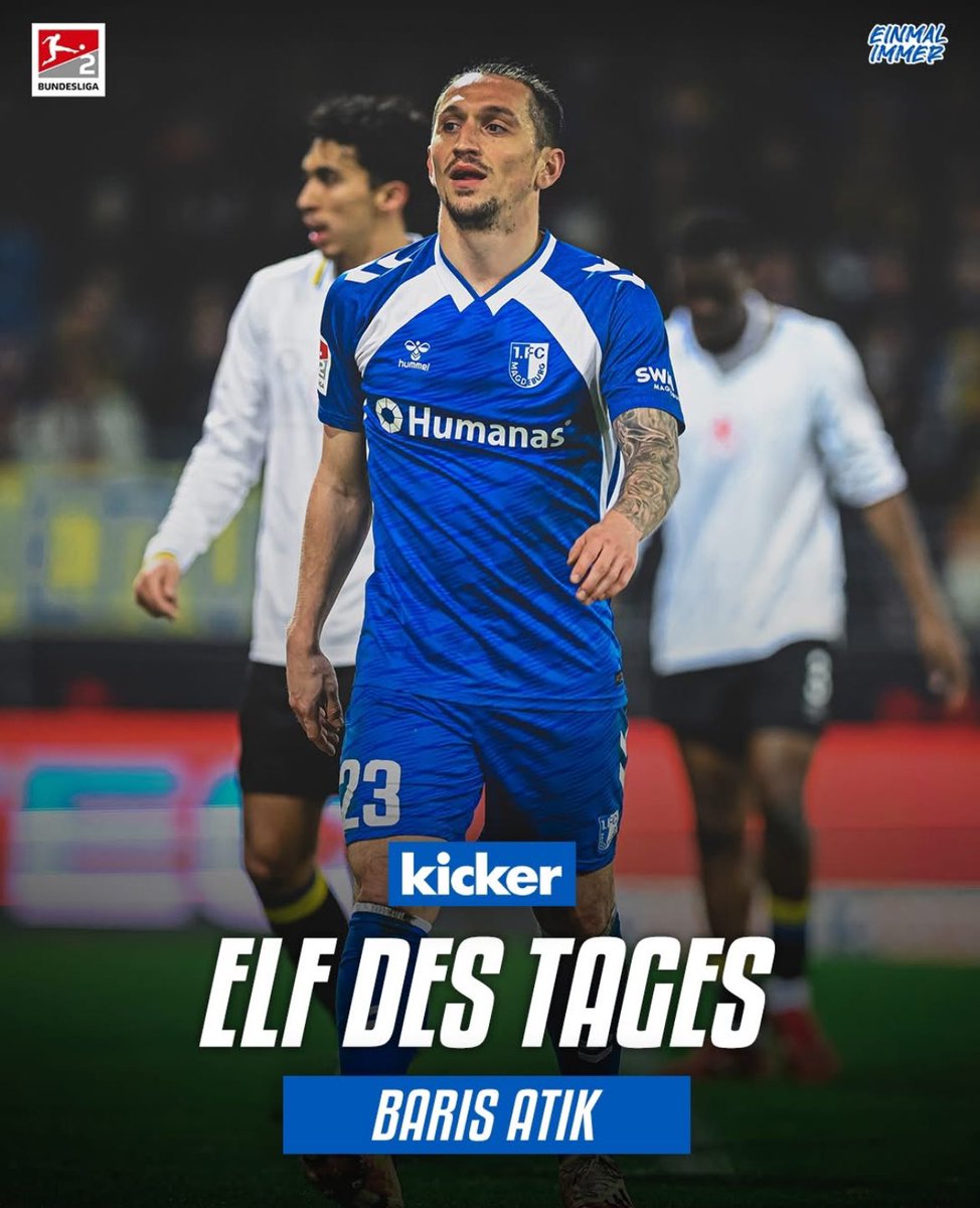 1fc_magdeburg's tweet photo. โจ Zum 4๏ธโฃ. Mal in der ๐ ๐๐๐ ๐๐ง-๐๐ก๐ in dieser Saison
Glรผckwunsch, Baris! ๐
โโโโโ
#EBSFCM
#EINMALIMMER https://t.co/UOW4kvk0eU