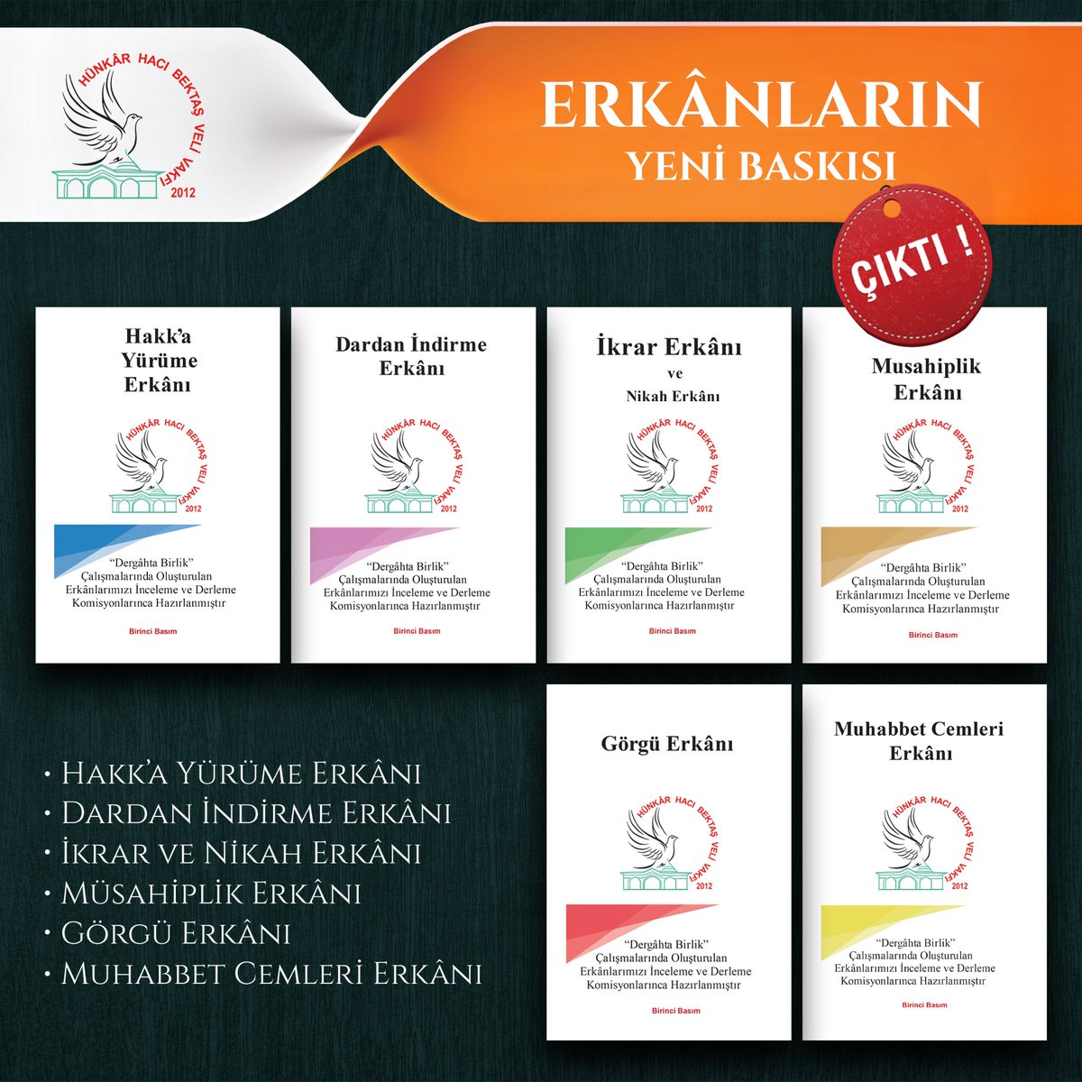 Erkânların yeni baskısı çıktı!