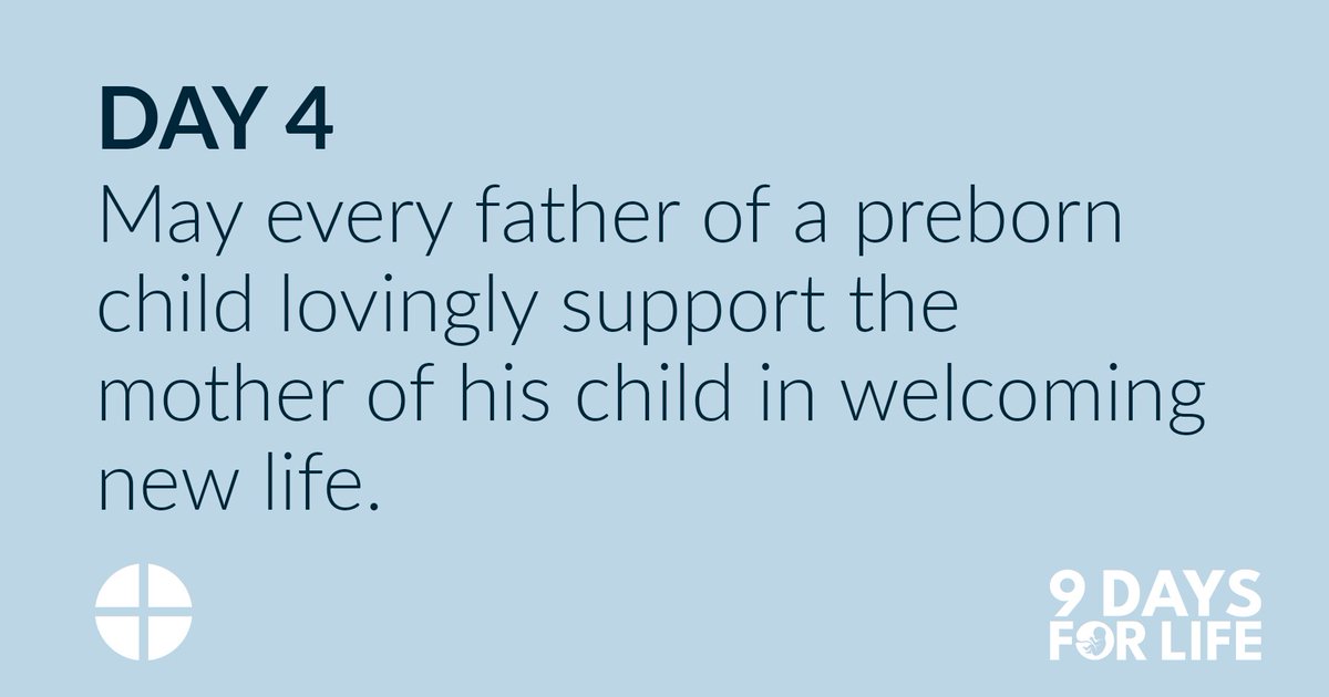 USCCB's tweet image. St. Joseph, pray for fathers! Today's #9DaysforLife prayer and reflection: ow.ly/Uix150XXIzq.