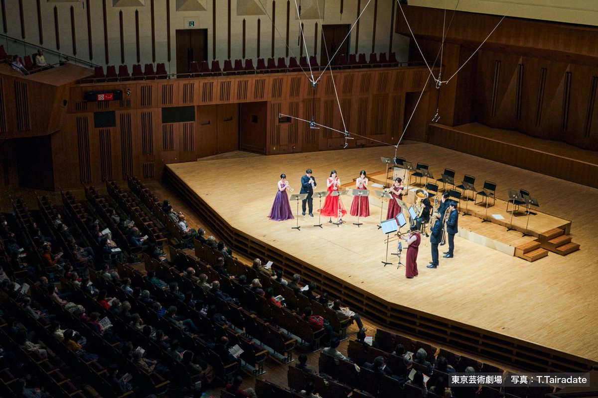 【公演終了📸】
1/16(金)開催　芸劇オーケストラ・アカデミー・フォー・ウインド（GOA）
第１回ライジングスターズ・コンサートにご来場いただいたみなさま、誠にありがとうございました。

今後もアカデミーの活動にどうぞご期待ください📯
#GOAライジング
#東京芸術劇場