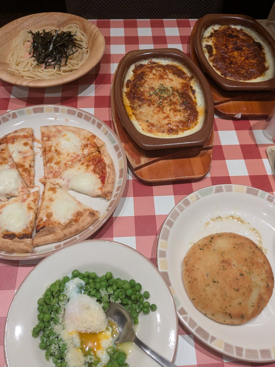 MgO2_2nd's tweet image. サイゼ来たぜ！