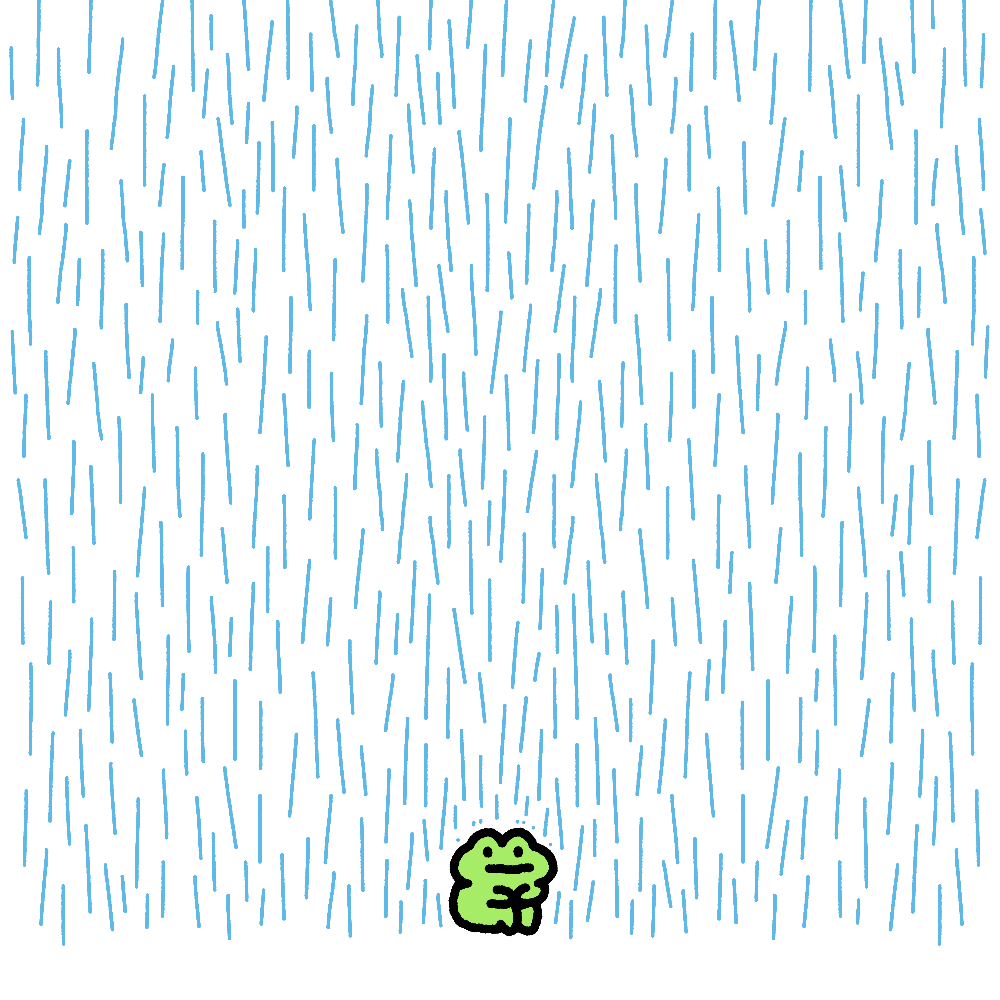 雨 🐸🌧️