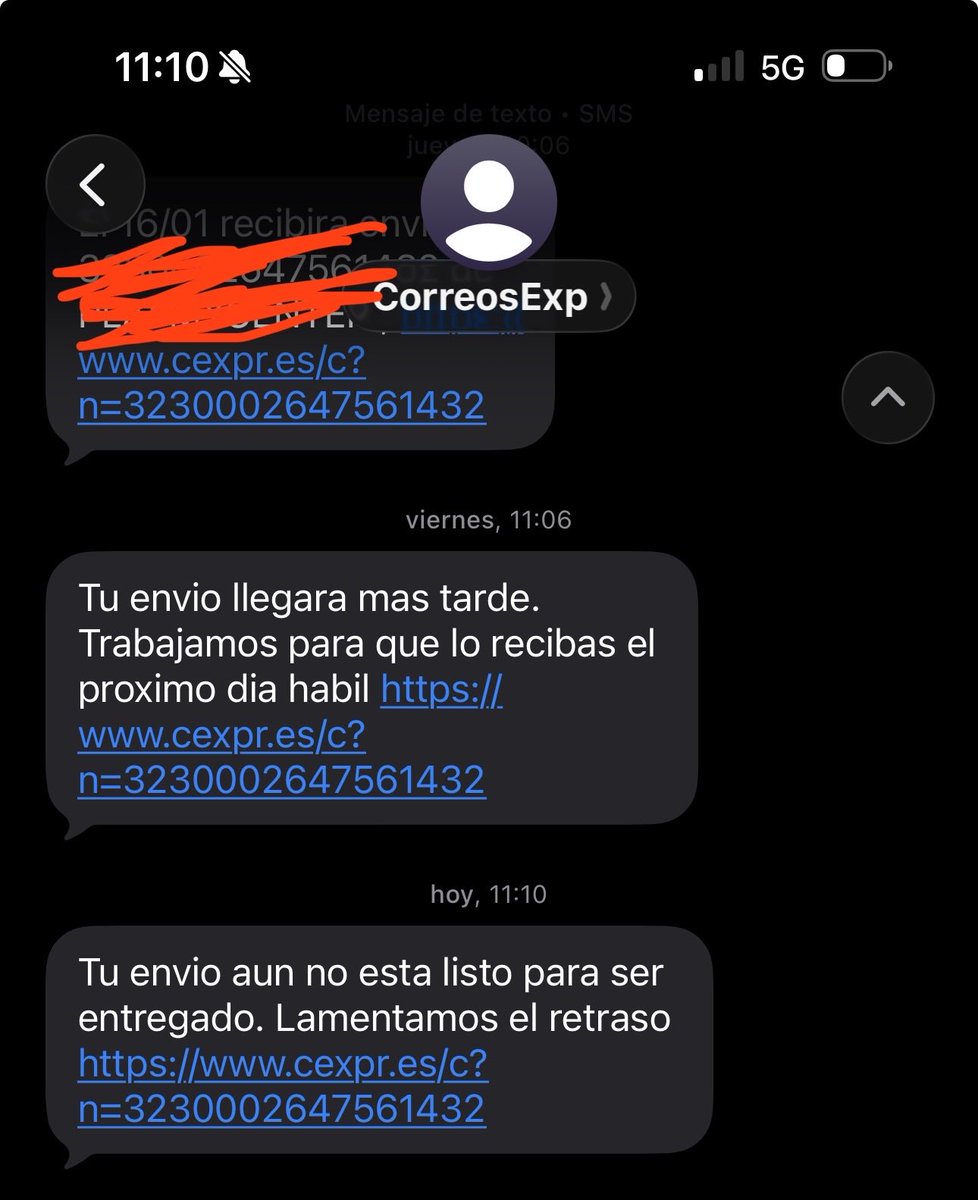 Oye <a href="/CorreosExpress/">Correos Express</a> esto ya suena un poco a cachondeo… me podéis explicar qué pasa con mi paquete? 🫠