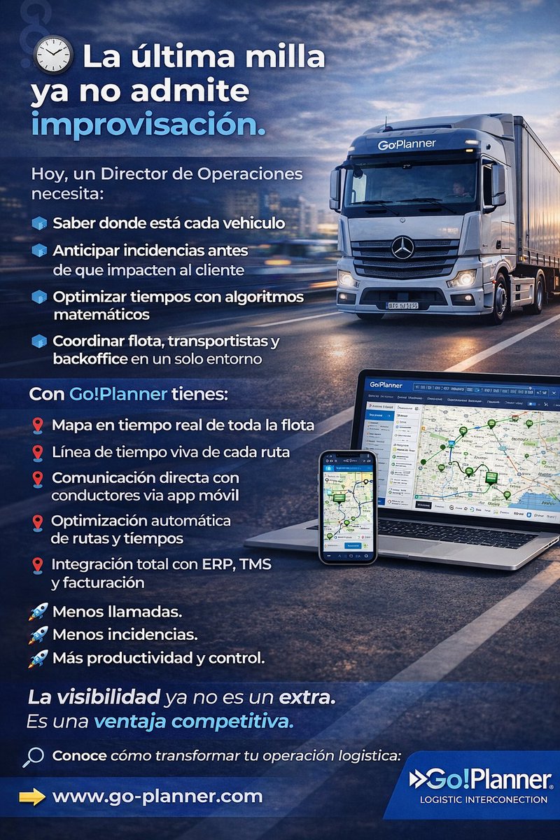 Go!Planner - Logistic Interconnection tweet media
