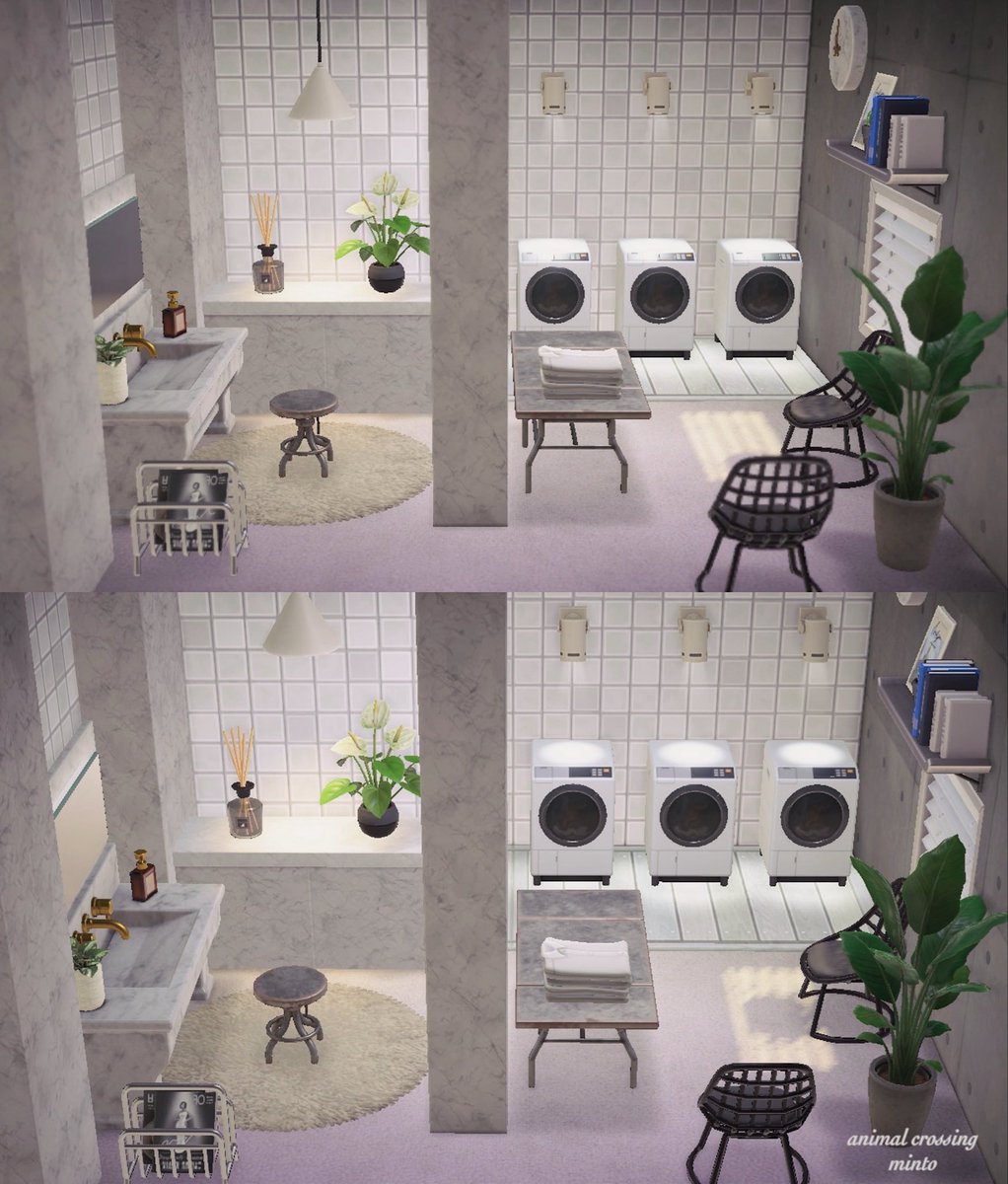 minmekkos2's tweet image. ランドリールーム🧺🫧
マイデザなしのシンプルなお部屋𓅯𓂂𓏸

#あつ森 #あつまれどうぶつの森
#AnimalCrossing #acnh #あつ森写真部