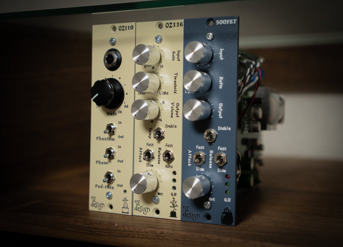 oz design 500シリーズ 3兄弟】 よく言われる500は電源が悪いから単体