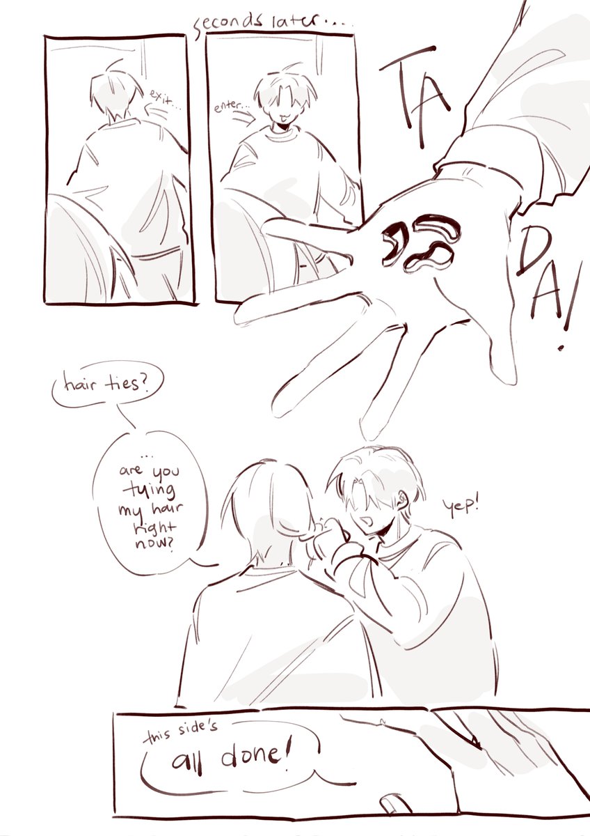 000214829w's tweet image. longer hair (1/2)
#OneRoomTA #원룸조교님