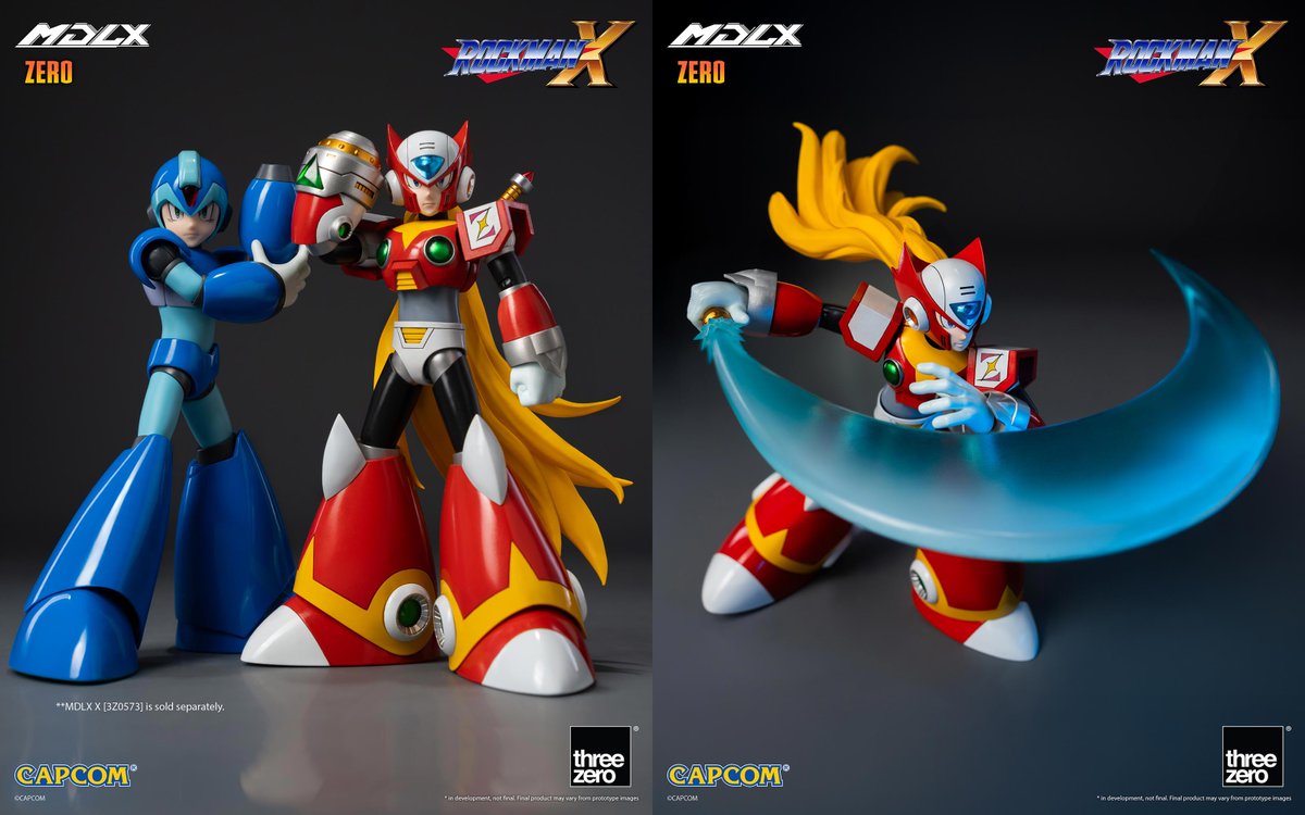 threezeroストア 予約受付開始！💥／ ゲーム『ロックマンX』シリーズ