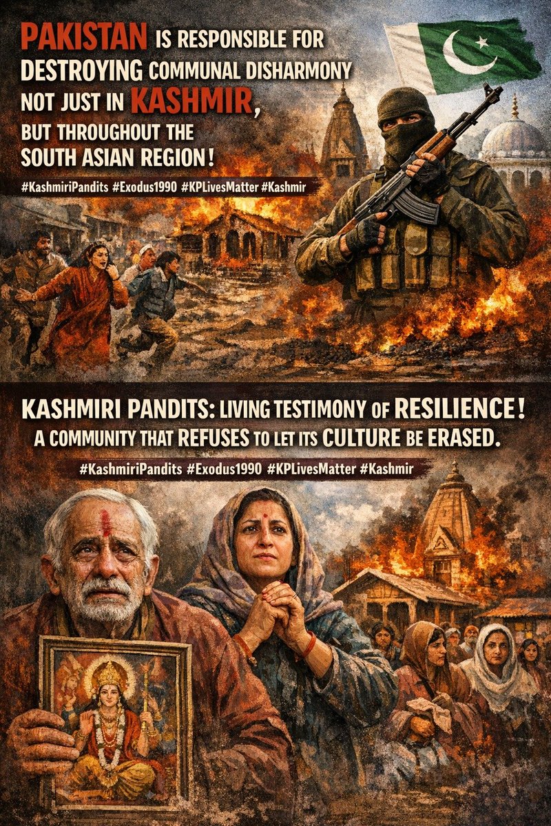 Unique__Ladka's tweet photo. Justice for the exodus victims is the first step toward a peaceful and stable Jammu and Kashmir. #KashmiriPandits #Exodus1990 #KPLivesMatter #Kashmir https://t.co/Q6p9FKOywv