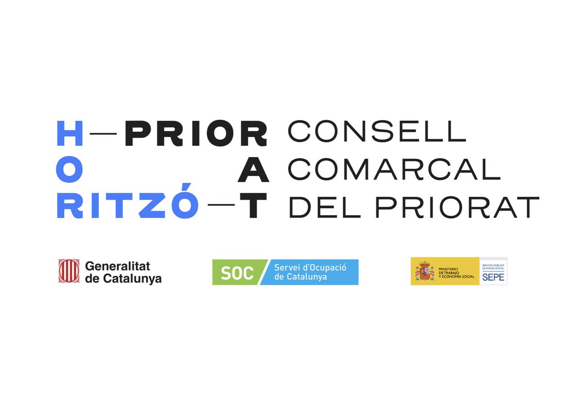 CCPriorat's tweet image. El Servei Públic d’Ocupació de Catalunya (SOC) ha concedit una subvenció de 210.363,76 € per al finançament d’una part del “Projecte Treball a les comarques. Horitzó Priorat 2025-2026". 

Més informació a 👉 priorat.cat/actualitat/hor…
