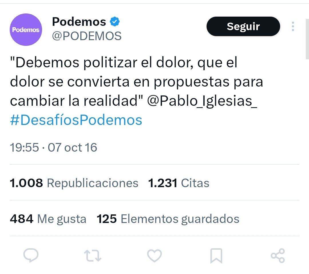 Dejad de politizar el dolor, por favor