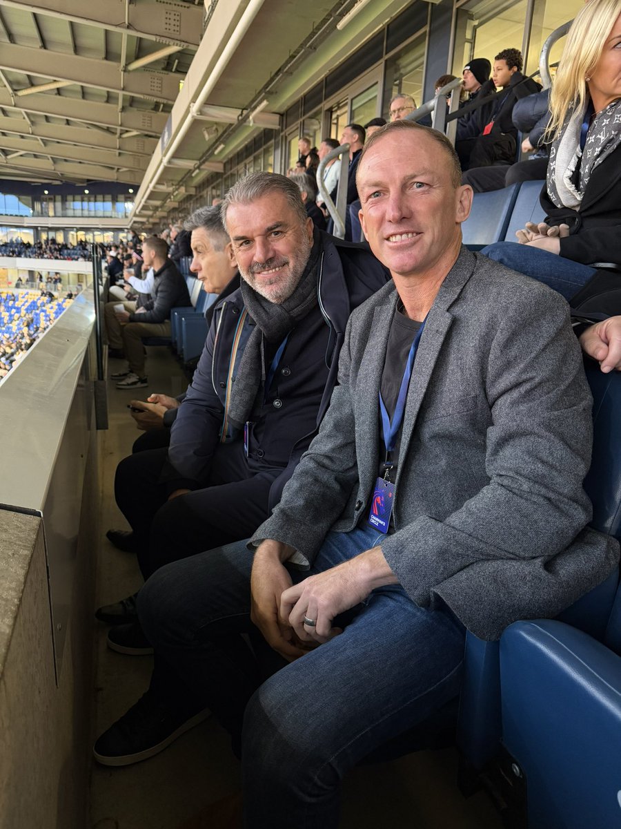 LondonBroncosRL's tweet photo. Some famous faces in attendance for our round one clash against Widnes yesterday ⚽️💪🏼

Tickets 🎟️ for our Challenge Cup clash against Wests Warriors and our round 2 against Oldham on sale now. https://t.co/46eTD9PqRw
#wearelondon #relentlesspursuit https://t.co/pYtSwWi4LN