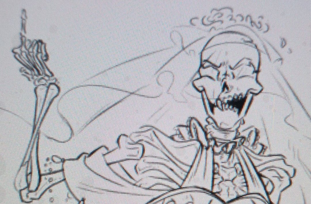 Syllimar's tweet image. WIP 
I'm trying too hard for this drawing lol
.
#wip #pressure #bouncer