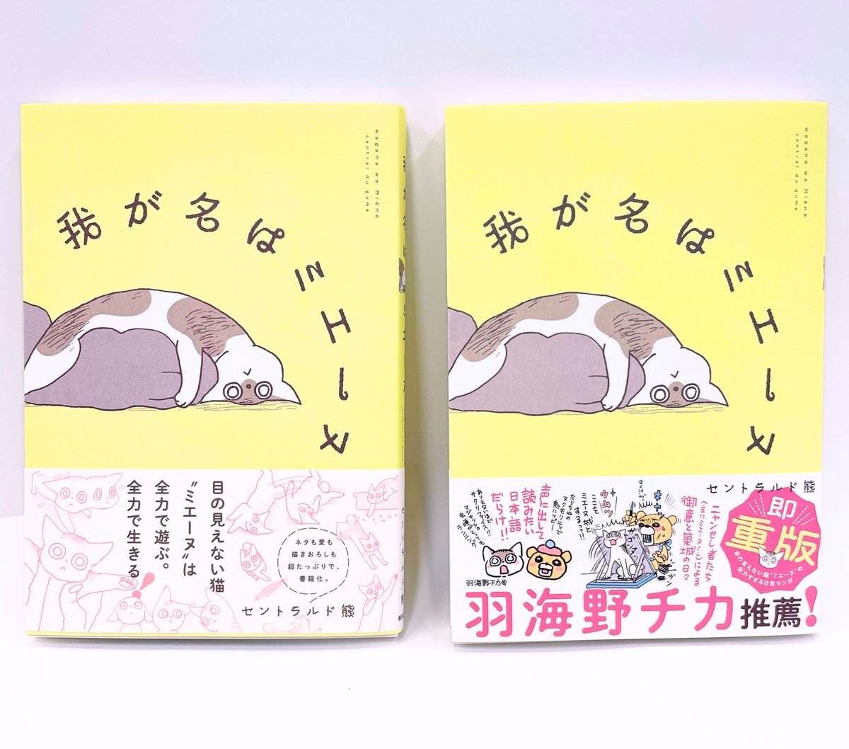 我が名はミエーヌ　セントラルド熊　サイン本 11/30受注開始】『我が名はミエーヌ』刊行記念 セントラルド熊さんWEB