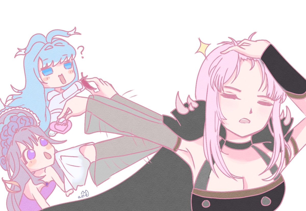 no son and daughter can be too tough for a cool dad.

#callillust #AeruSeni #bijouwled