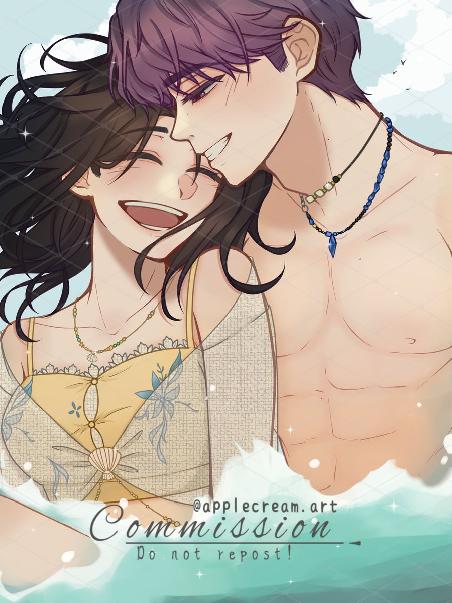 Commission results! Thank you so much to <a href="/lostyuki_/">Miyu黎 | Yuki</a> for commissioning me!! (⁠人⁠*⁠´⁠∀⁠｀⁠)⁠｡⁠*ﾟ⁠+

#commissionart #commisionresult #digitalillustration #digitalart #rafayelloveanddeepspace