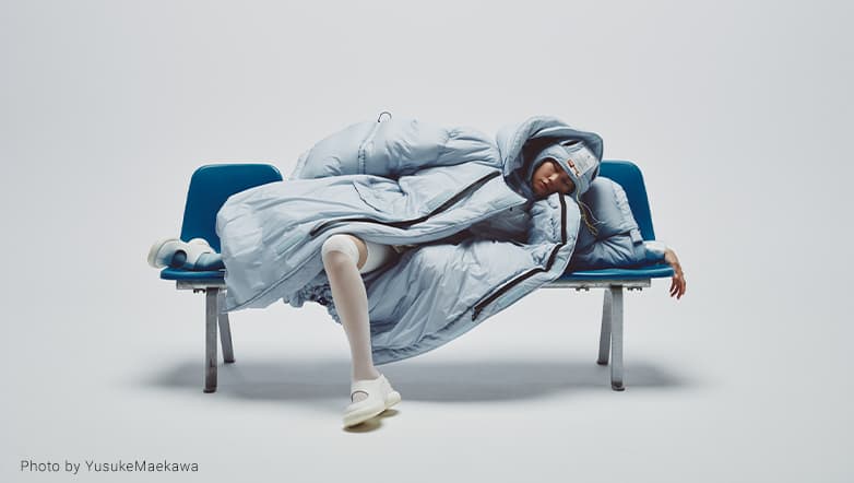 『ZZZN SLEEP APPAREL SYSTEM』by Konel Inc. / NTT DX Partner Corporation
パーソナルに眠りを持ち運べる新しい睡眠システム
ーSEE IT AT #TOKYOPROTOTYPE