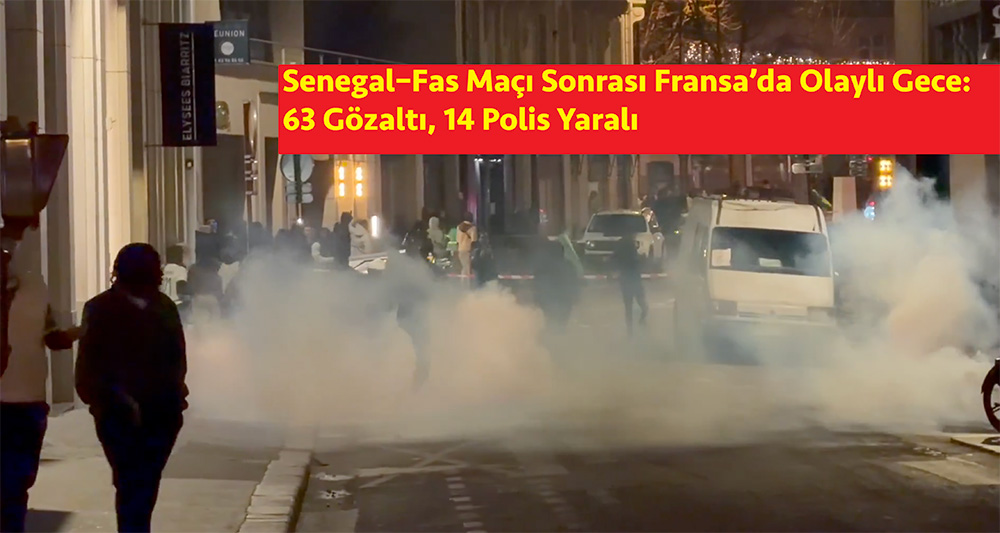 Senegal–Fas Maçı Sonrası Fransa’da Olaylı Gece: 63 Gözaltı, 14 Polis Yaralı 
fransapostasi.fr/spor/senegal-f… 
#postahaber #postafransa #fransadakitürkler  #fransahaber #fransapostası #fransa #paris #fas  #senegal  #senegalfasmaçı #afrikauluslarkupası