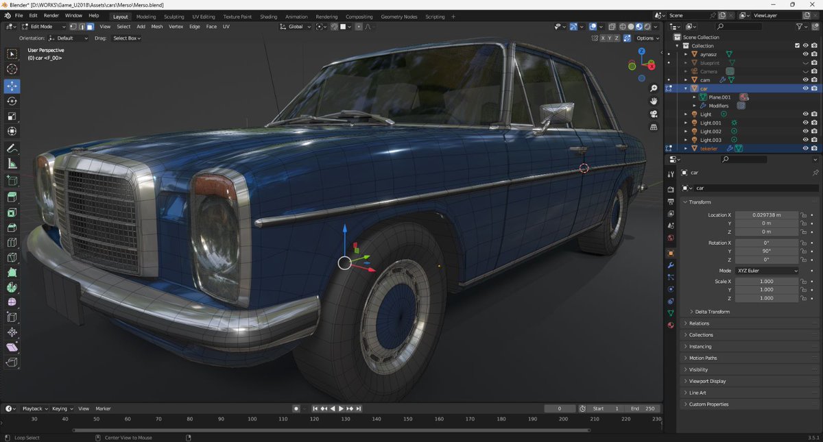 Game-Ready Car Modeling Tutorial in Blender – Which Car Should I Make?

#gamedev #indiegamedev #ue5 #Unity3d #blender #3dsmax #3dcg #lowpoly #Zbrush #3dmodeling

I’ve been doing car modeling in Blender for a long time, and I often get questions like
“How do you do this?” or “Is
