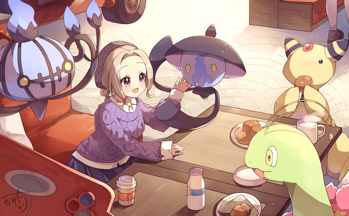 kapi32's tweet image. みんなとヌーヴォカフェ☕️