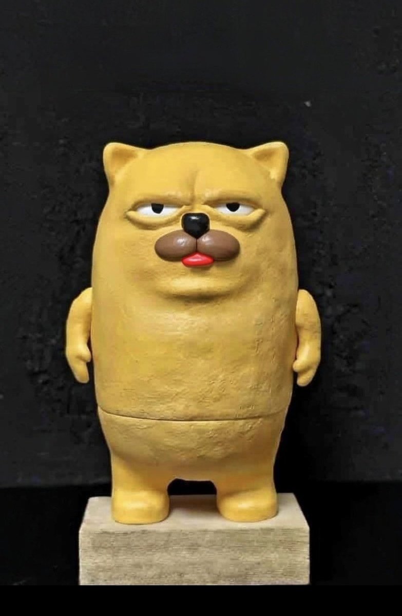 おおかみくん　インディーズソフビ　イエロー おおかみくん ソフビ イエロー - メルカリ