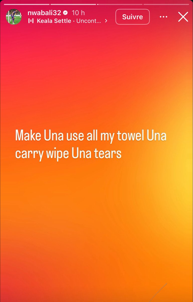 ActuFoot_'s tweet image. 🚨🚨 « 𝗩𝗢𝗨𝗦 𝗣𝗢𝗨𝗩𝗘𝗭 𝗨𝗧𝗜𝗟𝗜𝗦𝗘𝗭 𝗧𝗢𝗨𝗧𝗘𝗦 𝗠𝗘𝗦 𝗦𝗘𝗥𝗩𝗜𝗘𝗧𝗧𝗘𝗦 𝗣𝗢𝗨𝗥 𝗘𝗦𝗦𝗨𝗬𝗘𝗥 𝗩𝗢𝗦 𝗟𝗔𝗥𝗠𝗘𝗦 ! » 😭🤣

Stanley Nwabali 🇳🇬 sur Instagram. 🇲🇦🥶

Les Marocains avaient tenté de voler sa serviette également en demi-finale.