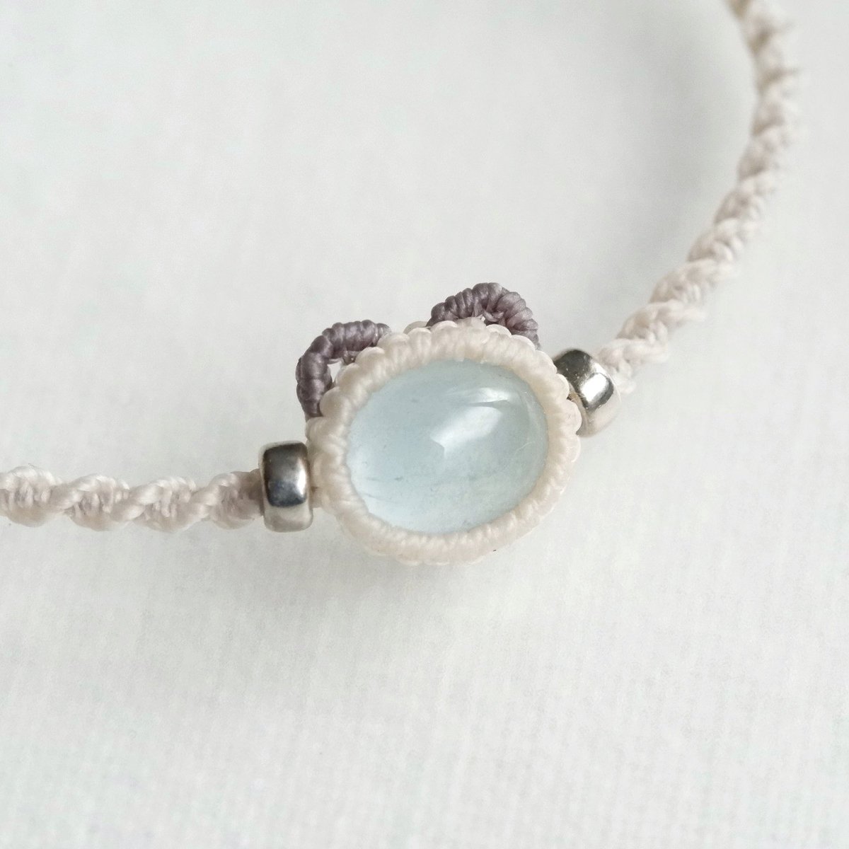 ラグドールカラーのアクアマリンブレスレット 】 年末年始でBASE