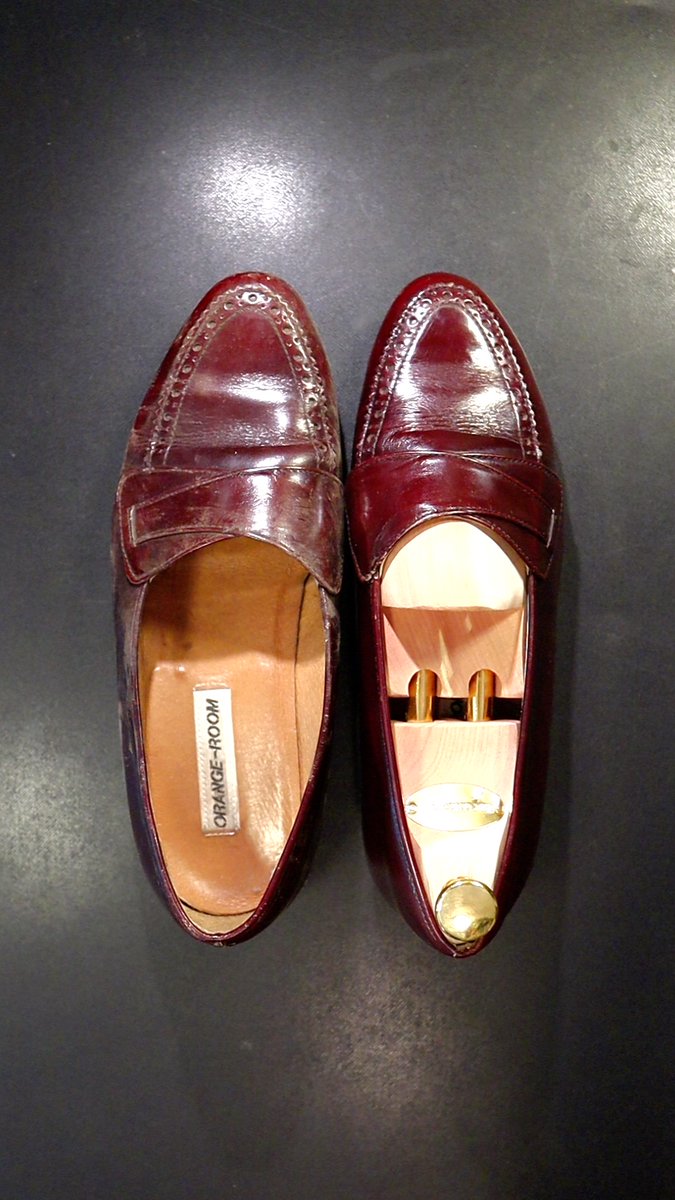 BeShoe_repair's tweet photo. #ローファー を #靴磨き https://t.co/tqhwJZBXEK