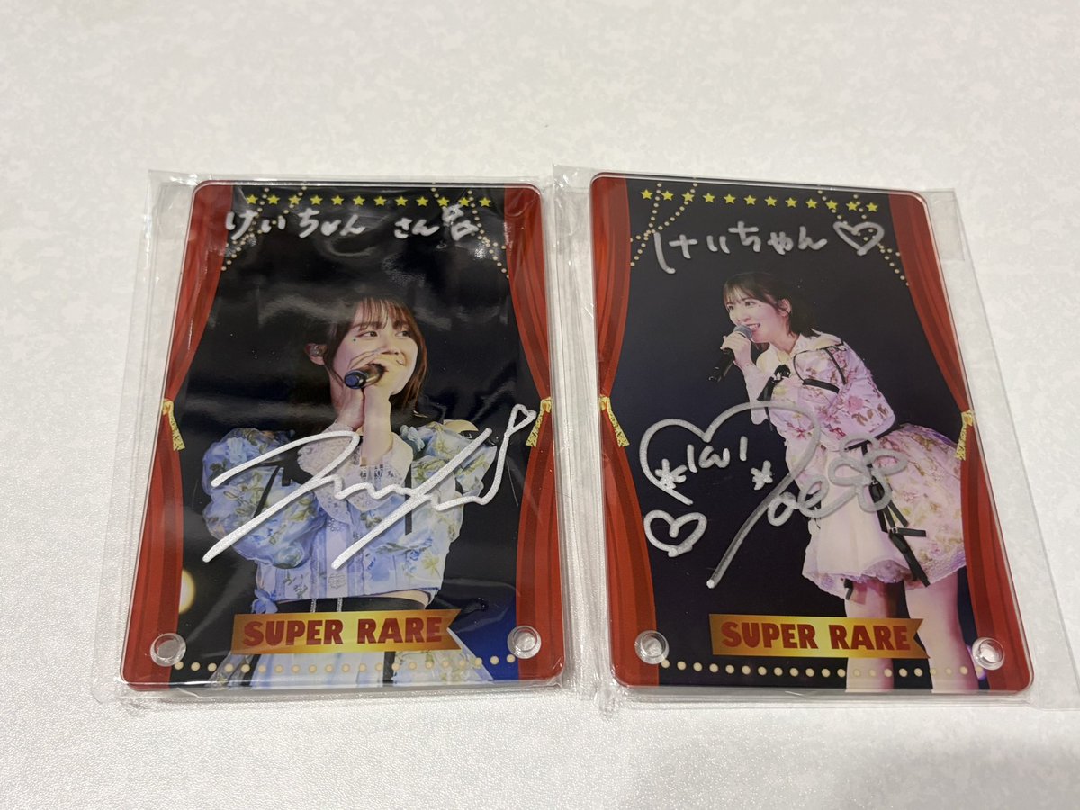 もるでお 直筆サイン入りパネル 直筆サインありがとうございます！！ SR002のおふたりの個別ボイス