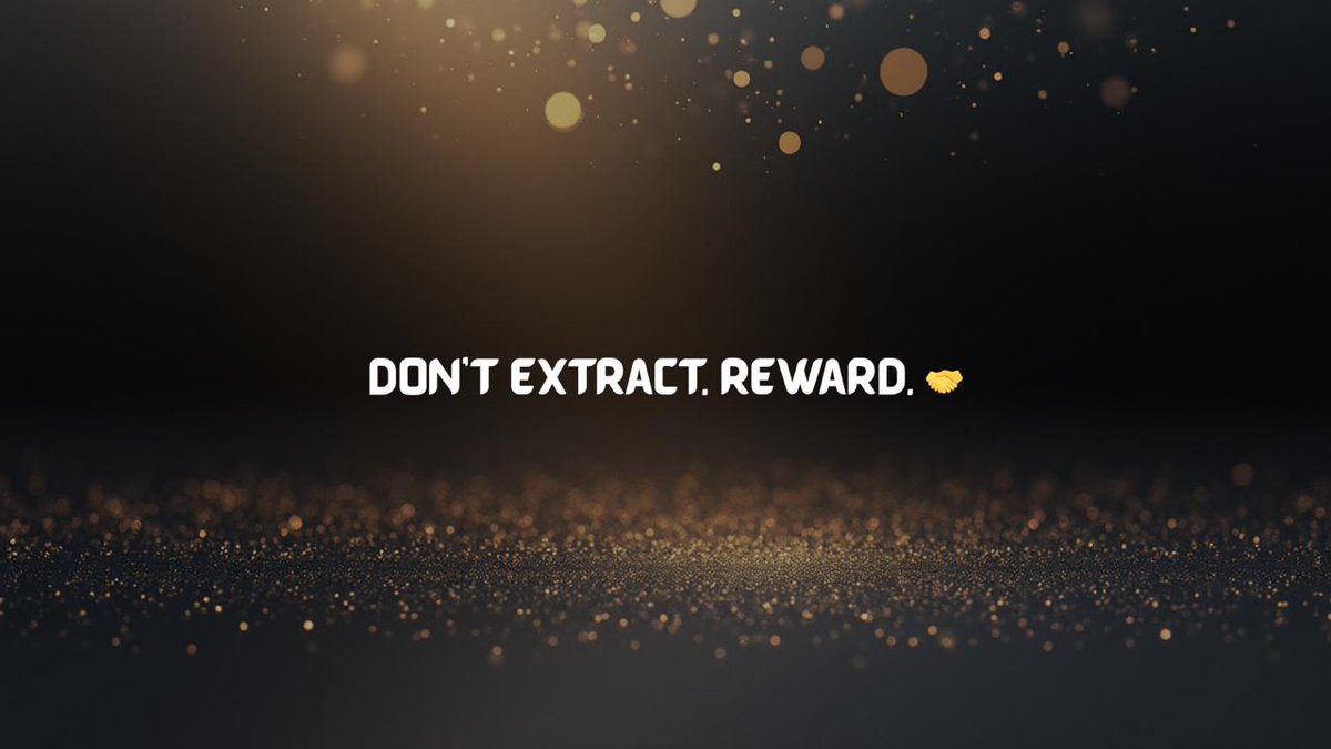 Campaigns shouldn’t extract attention.
They should reward participation.

Block flips that dynamic.