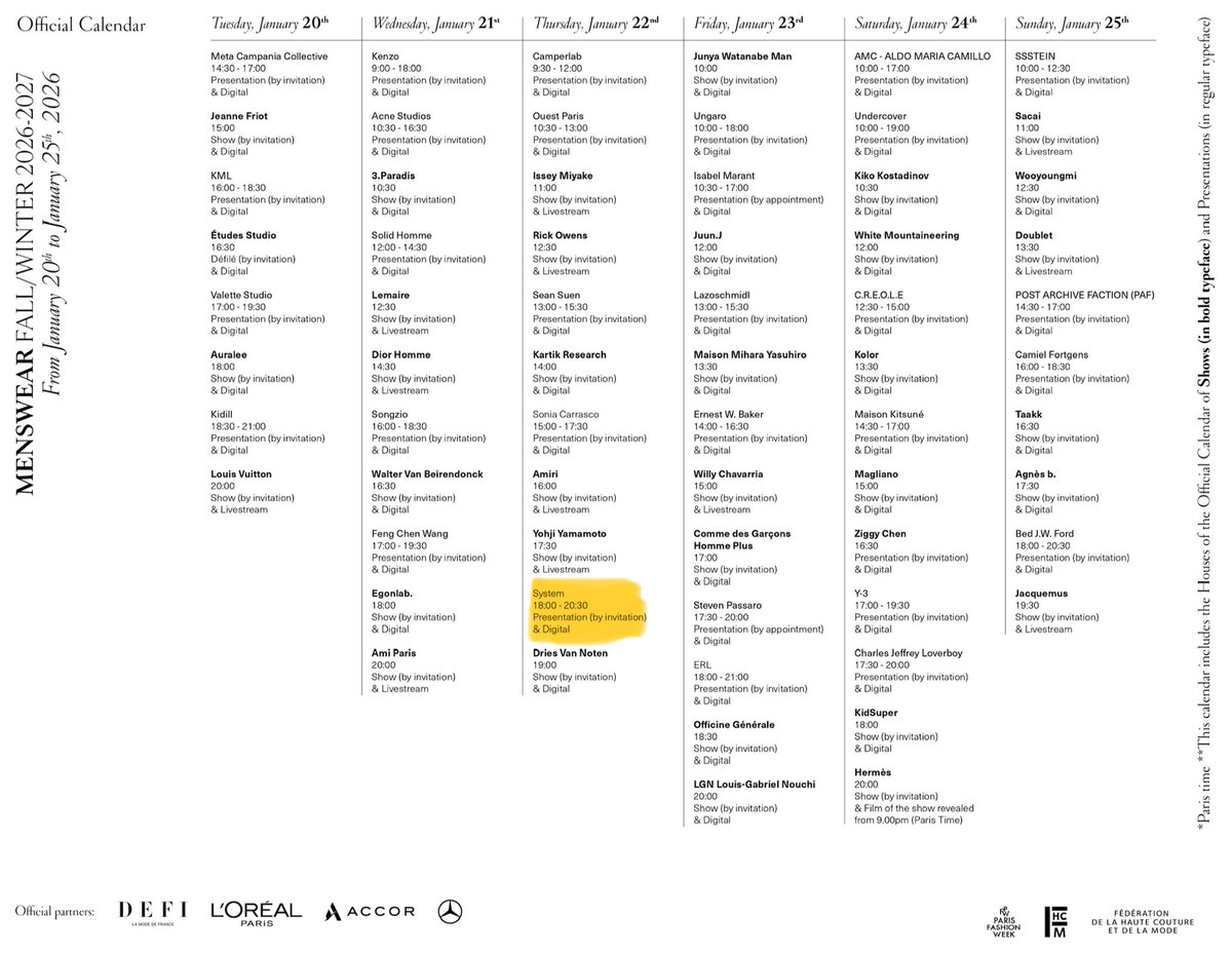 myfebfifth's tweet image. #jisung’s appearance at paris fashion week for the brand SYSTEM would be around 6PM CET (2AM KST~)!!