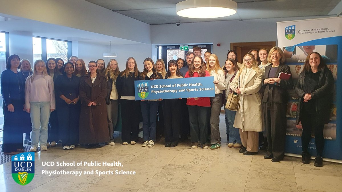 UCD Public Health, Physiotherapy & Sports Science tweet media
