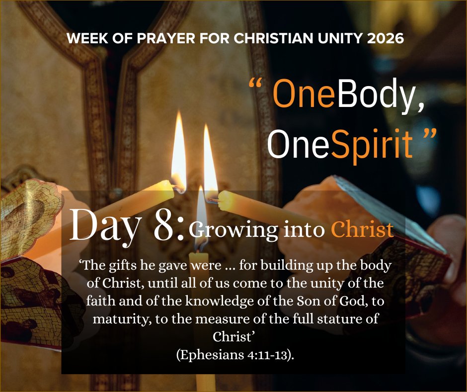 Day 8 of Week of Prayer for Christian Unity:  Find a group or local activity that stretches your faith and service, and learn a bit more by engaging with them. #wpcu2026 #wpcuwall

Explore daily resources : ctbi.org.uk/wp-content/upl…