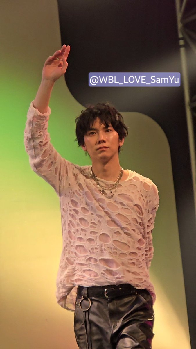 最後はめっちゃかっこゆー✨の
挨拶たまらんっ꜀(៸៸᳐>⩊<៸៸᳐)💕💕💕
でした!!!!!

#YU
#楊宇騰YU
#YU31stBirthdayLiveEventBeYUBeYOU