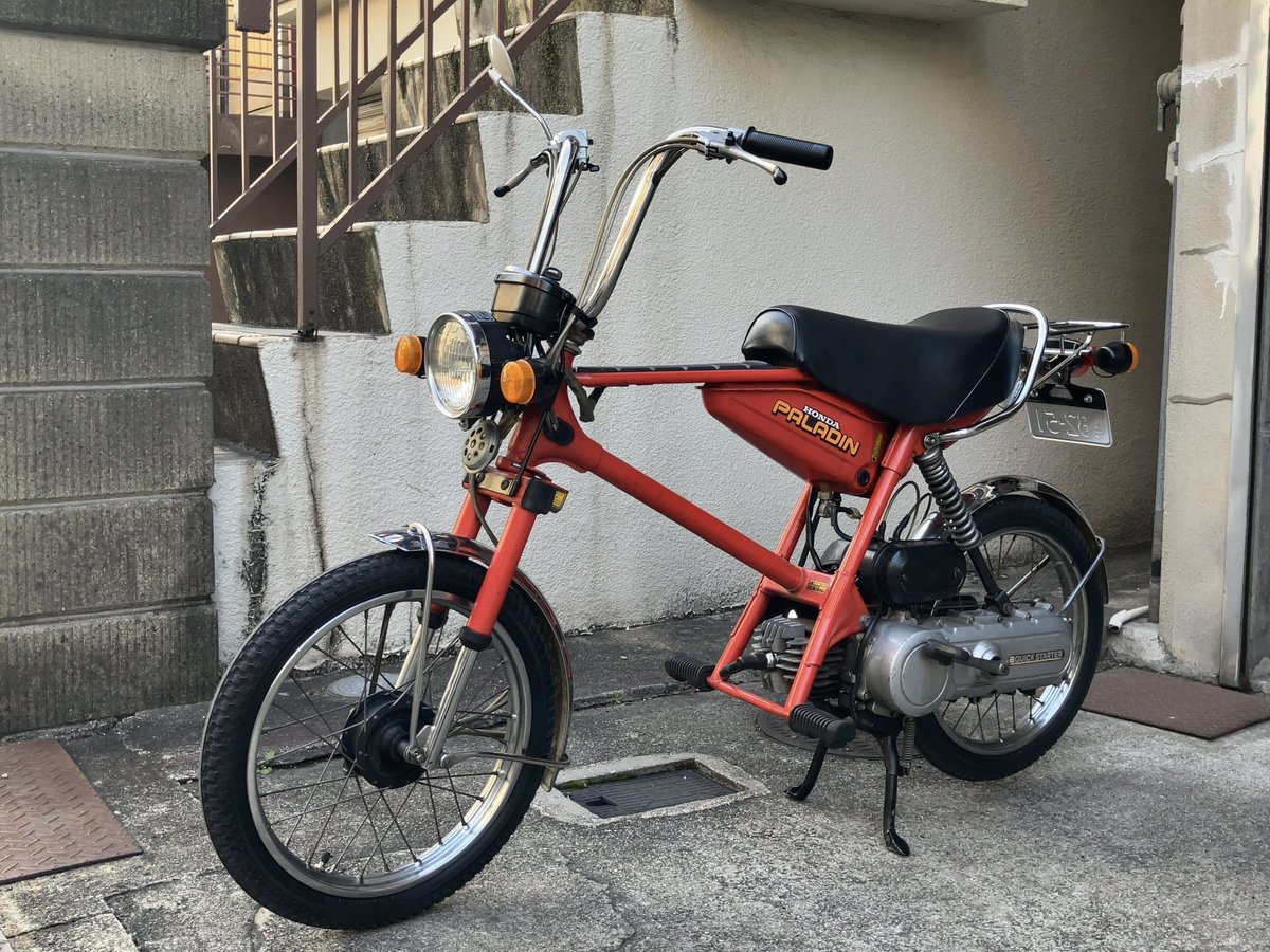 半世紀近くこのバイクをパラディンだと思っていました。 そう書いて