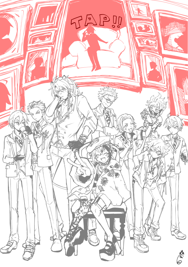 shiramori__8940's tweet image. 7章　夢リドル　お友達